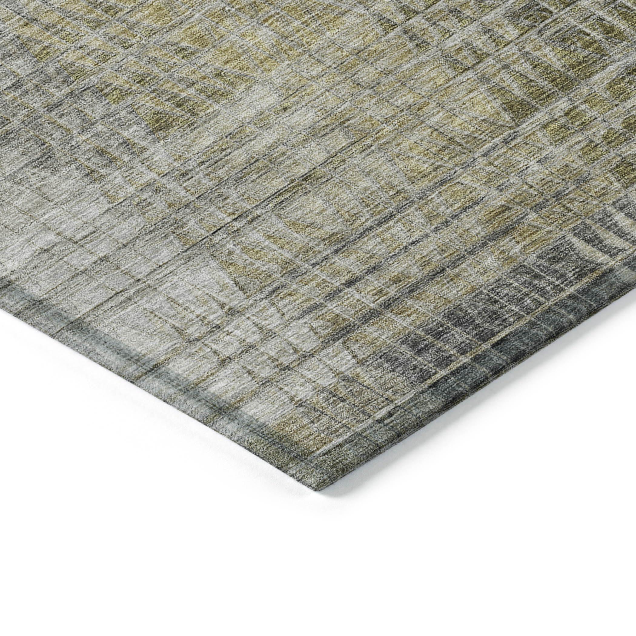 Addison Rugs Addison Rugs Chantille ACN828 Taupe 8' x 10' Indoor/Outdoor, Machine Washable, Easy Clean, Non Shedding, Bedroom, Living Room, Dining Room, Kitchen, Patio Rug