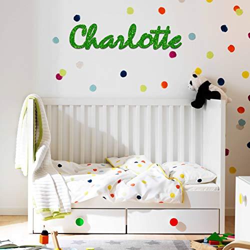 SofiClock Custom Name Nursery Wooden Sign 8-60 inch, Baby Shower, Baby Name Sign, Name Sign for Boy or Girl, Wedding Sign, Personalized Children\'s Room Sign Dcor