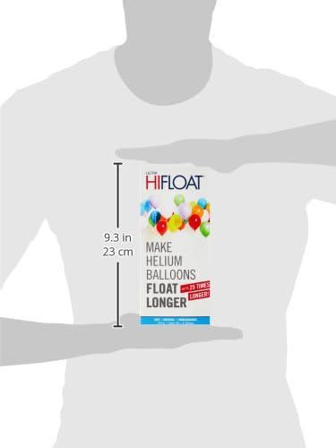 HI-FLOAT Hi-Float Company Ultra Hi-Float with Pump Balloon Treatment, 16 oz, Multicolor