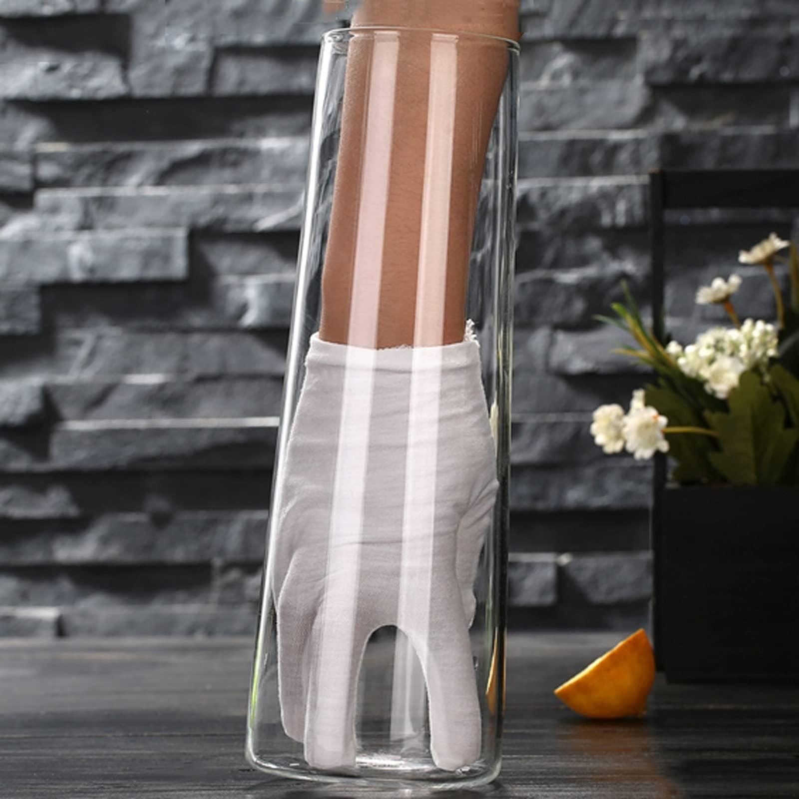 XIAOSAKU Pitchers Beverage Pitchers Creative Water Jug with Lid High Borosilicate Glass Pitcher Thickened Heat-resistant Teapot for Juice,Milk,Hot and Cold Beverages for Juice Milk Cold or Hot Beverages