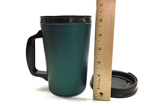 GAMA Electronics 20 Oz Thermoserv Foam Insulated Coffee Mug - Green