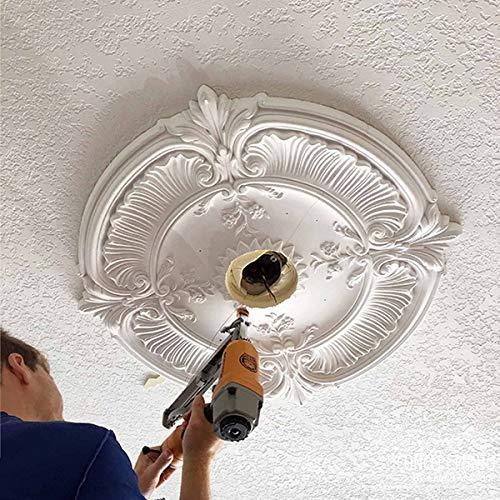 Ekena Millwork Ekena Millwork CM20BXAGF Biddix Ceiling Medallion, 20 7/8\"OD x 1 1/4\"P (Fits Canopies up to 7 1/2\"), Hand-Painted Athenian Green