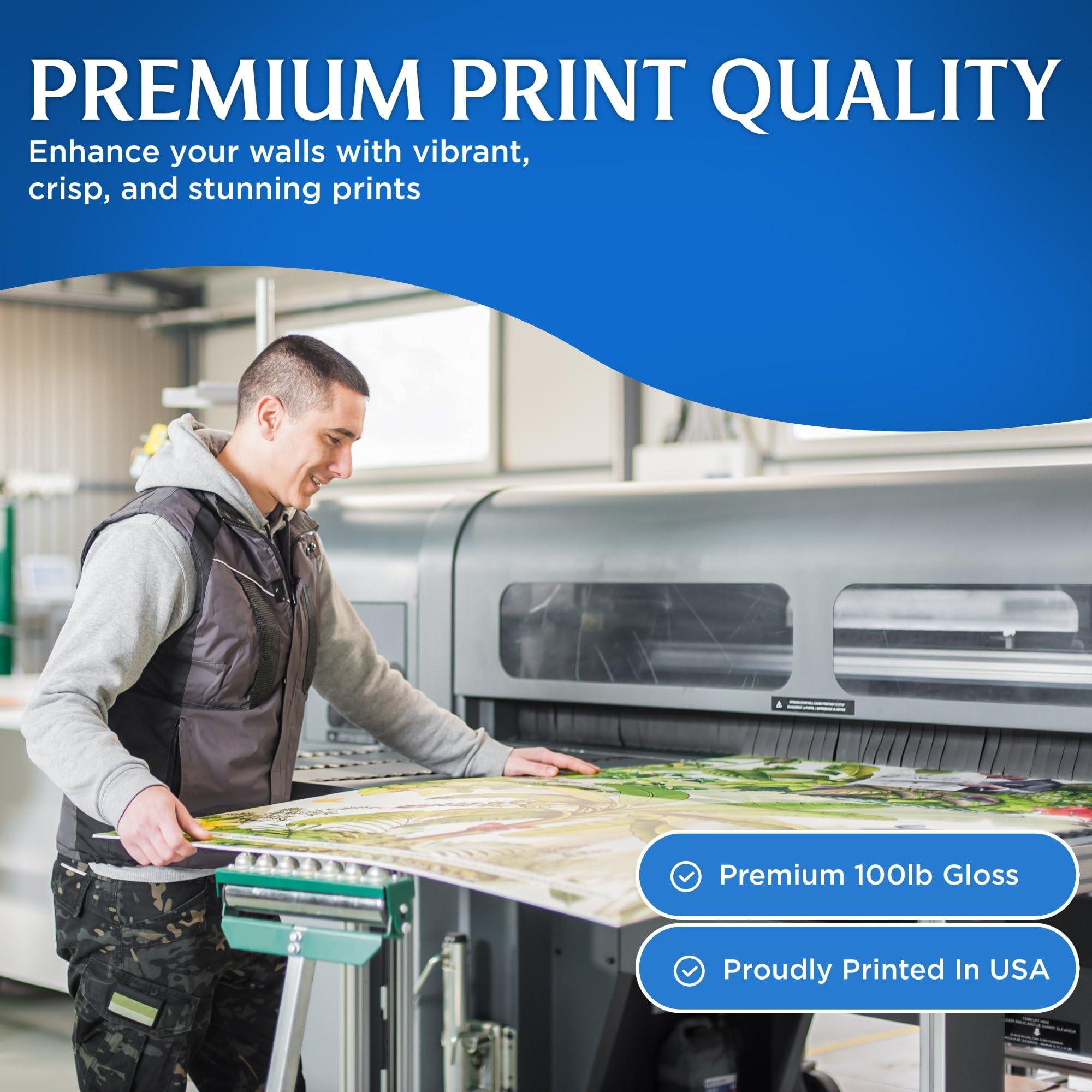 Bliss Monkey Co. Solfege Hand Signs - Music Classroom Poster - Music Class Room Decor - Learning Solfege 12 x 18 Inch Poster - Unframed - Premium 100lb Gloss - Made In USA - BMCP0550