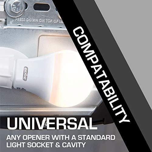 Genie Genie Garage Door Opener LED Light Bulb Model GLEDB2-R, White - 4000K, Radio Frequency Friendly