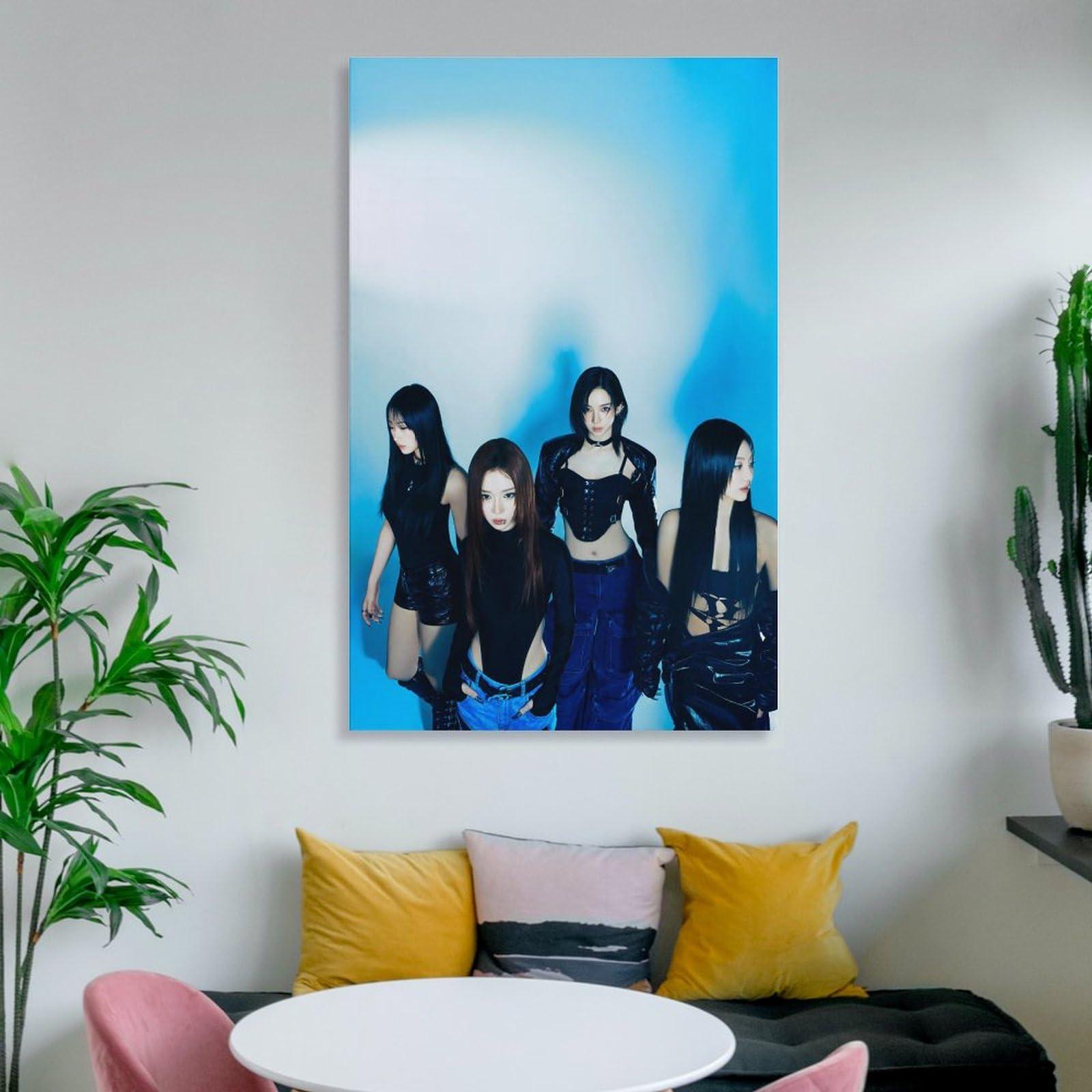 Generic Aespa Drama The Giant Music KPOP ARTIST Poster And Wall Art Picture Print Modern Family Bedroom Decor Posters 08x12inch(20x30cm)