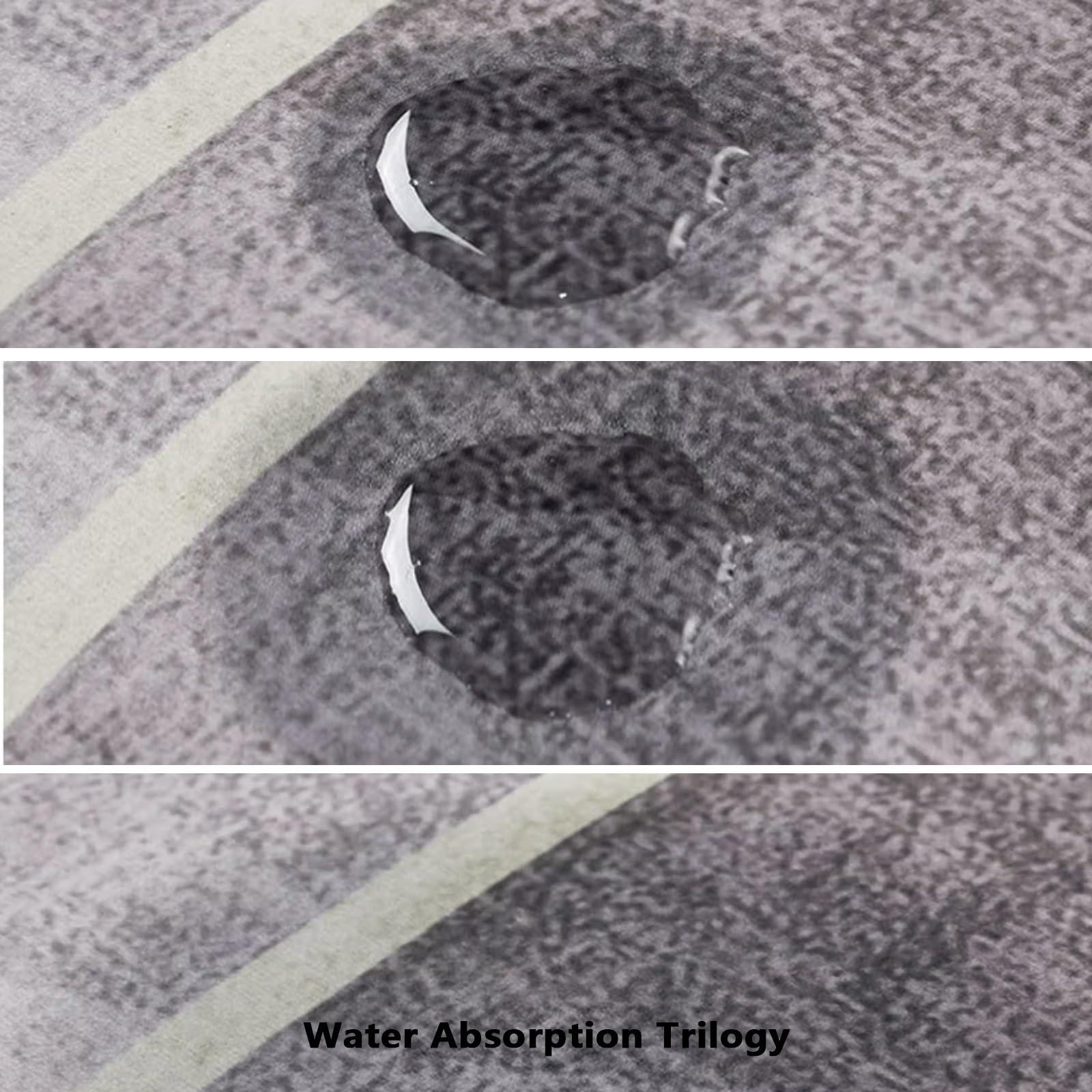 NESLAY Kitchen Mats for Floor Sink Mats Comfort Cushion Mat Absorbent Resist Dirt, Kitchen Rugs Sets of 2 Washable, Kitchen Mat Standing Desk Mat Cushioned Anti Fatigue for Kitchen, Floor, Office, Laundry (