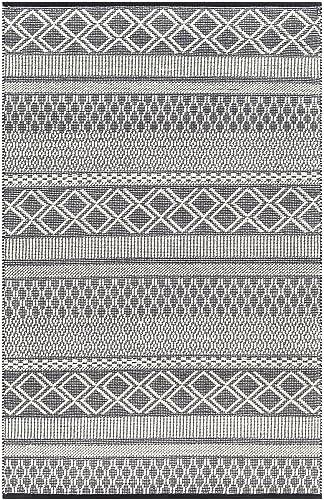 MARK & DAY Mark&Day Area Rugs, 5x7 Overbrook Modern Gray Area Rug, Grey Ivory Carpet for Living Room, Bedroom or Kitchen (5' x 7'6")
