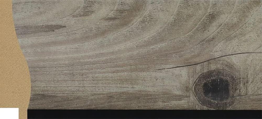 WHOLESALE ARTS AND FRAMES WHOLESALE ARTS AND FRAMES 2-3/4\" Polystyrene Beach Wood Picture Frame by WholesaleArtsFrames-com 24x48 3018 Series - Rustic Brown - Made In USA