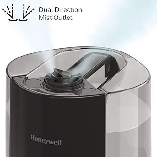 Honeywell Honeywell Dual Comfort Cool + Warm Mist humidifier. Humidifier for Bedroom, Office, Living Room and Home. Provides Temporary Relief from Dry air discomforts - Black, HWC775B
