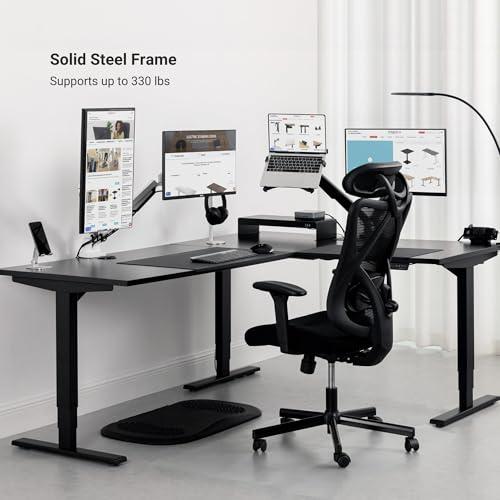 Progressive Desk Standing Desk: FLT-05, DT-3030-WW, DT-4830-WW, DA-10-Black