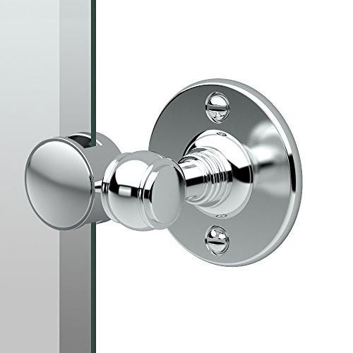 Gatco Gatco 4419SM Cafe Small Wall Rectangle Mirror, 24 H x 23.5 W, Chrome