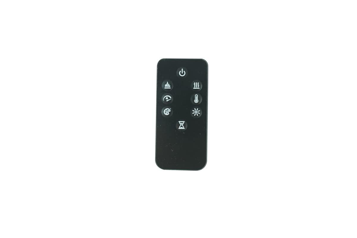 SZHKHXD Remote Control for Dimplex XHD23L-EU XHD26L-EU 6913840559 6909970259 XHD28G 6909970559 XHD26L 6913830259 6913830559 3D LED Electric Fireplace Infrared Quartz Space Heater