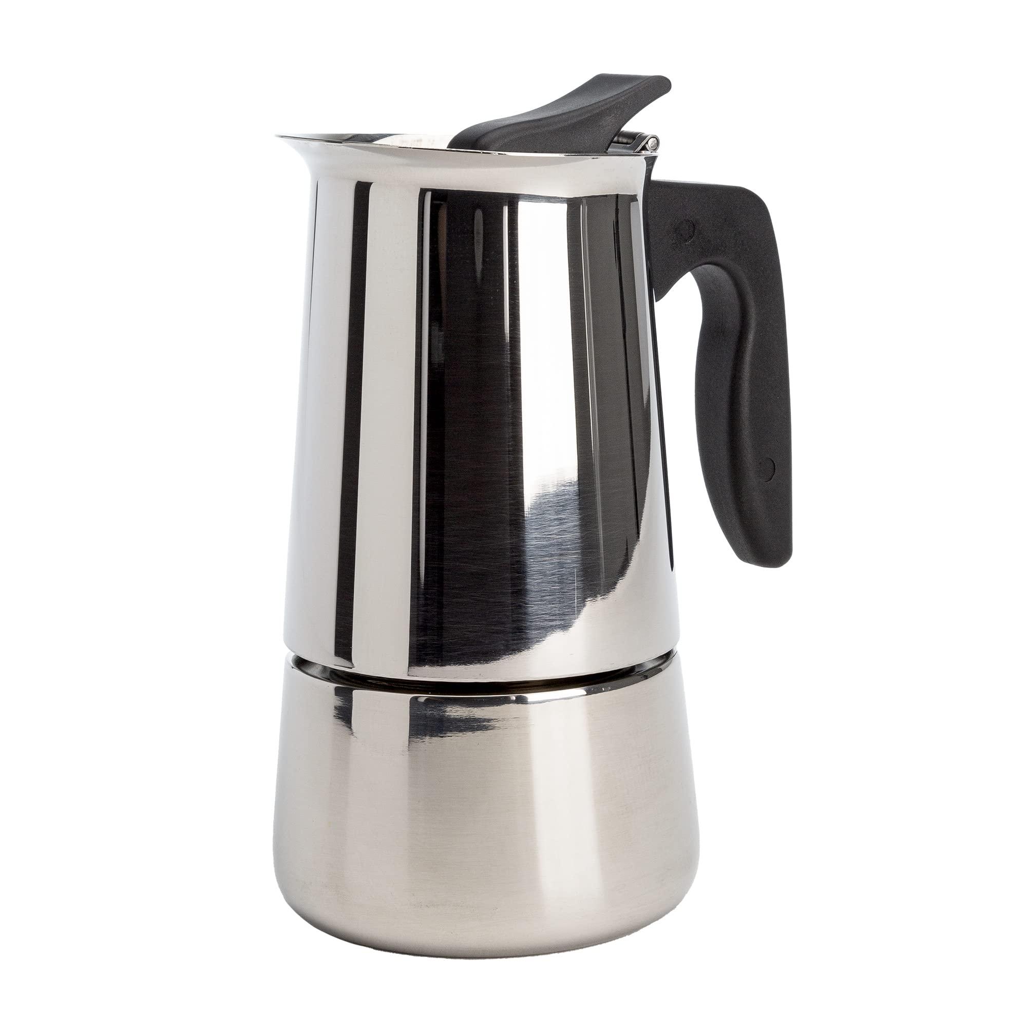 Primula Primula Premium Stainless Steel Stovetop Espresso and Coffee Maker, 6-Cup