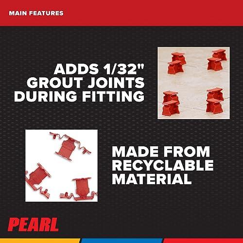 Tuscan Pearl Tuscan Seamclip Truspace Blue 1/4\" - 3/8\" Tiles, Box of 500