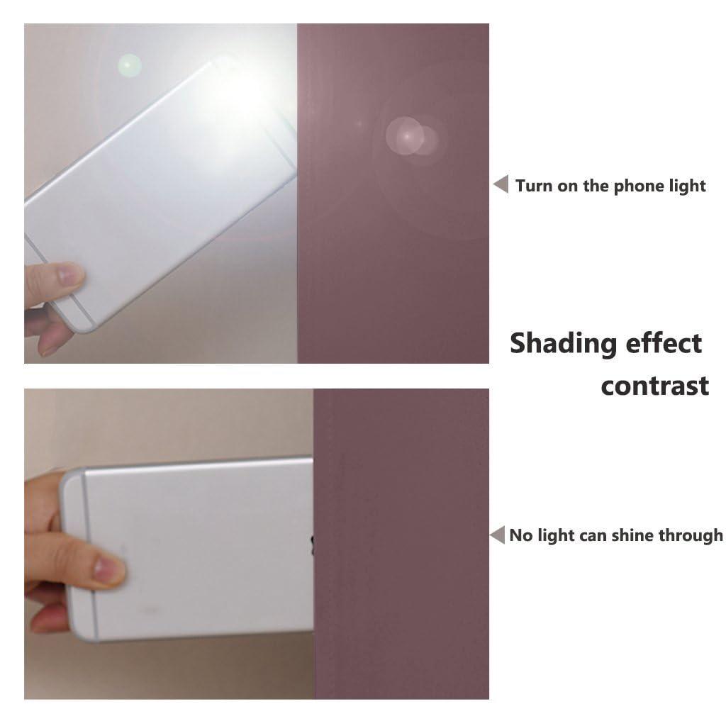 NICETOWN NICETOWN 100% Blackout Curtains for Living Room, Privacy Protection & Noise Reducing Drapes, Black Lined Window Treatment Curtain Panels for Patio Sliding Glass Door (Dry Rose, 2 Pieces, W52 x L84)