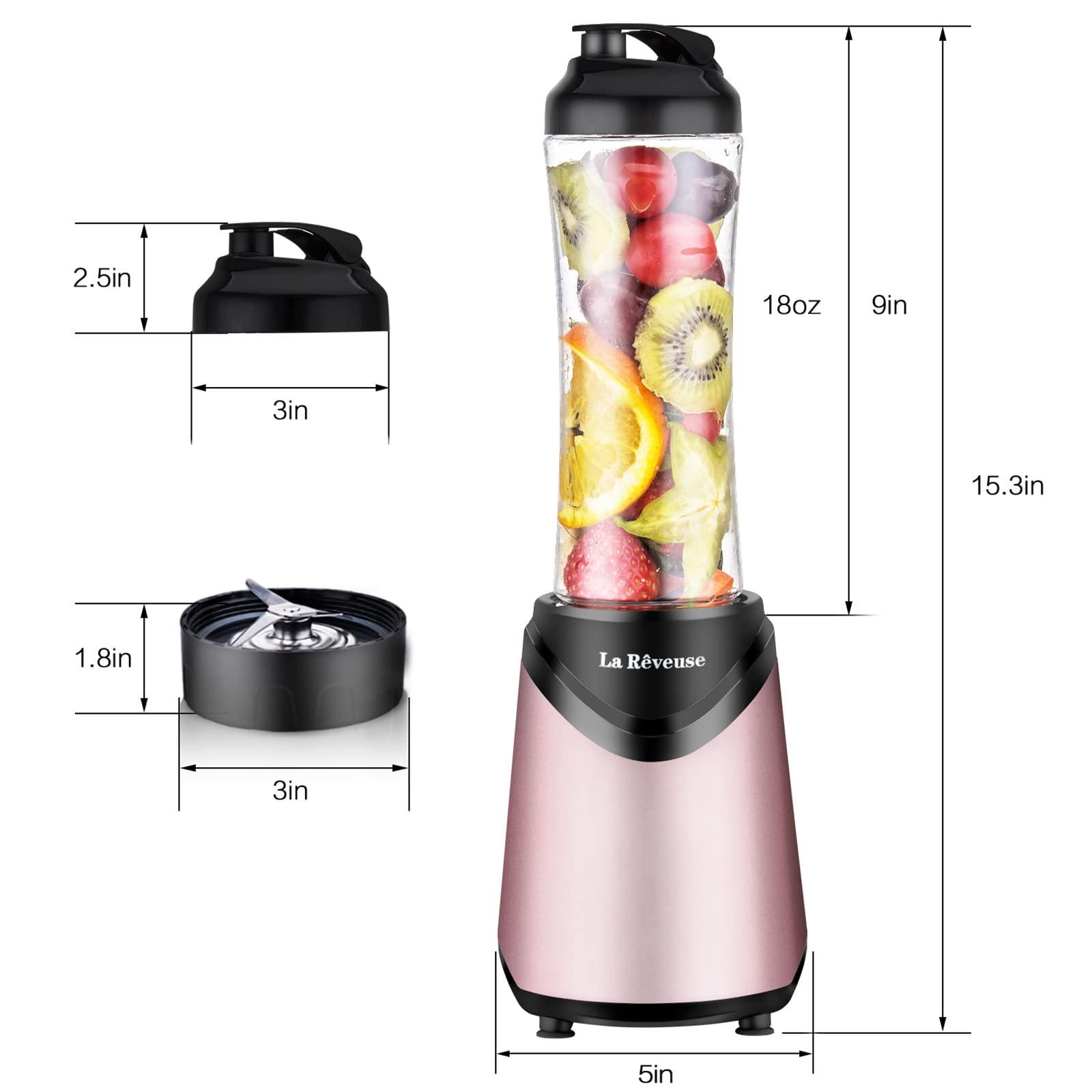 La Reveuse La Reveuse 300W Personal Size Blender (Navy) + La Reveuse Personal Size Blender (Pink)