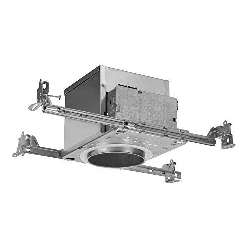 HALO HALO H99ICAT Recessed Lighting Housing for New Construction Ceiling, Insulation Contact, Air-Tite, Aluminum, 4 in.