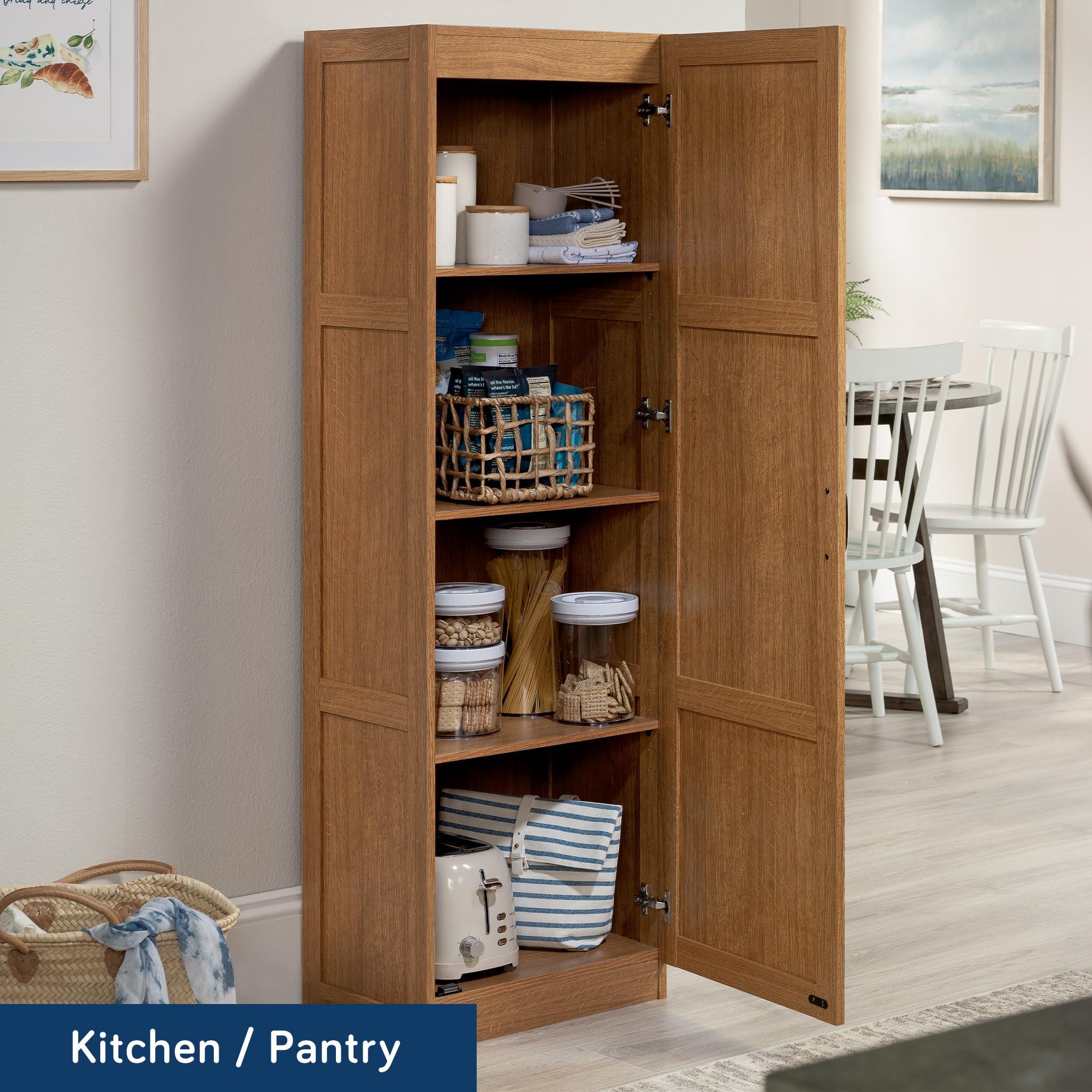 Sauder Sauder Miscellaneous Storage Cabinet/ Pantry cabinets, Highland Oak finish