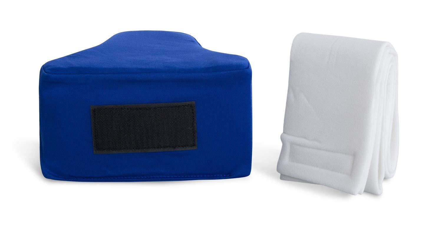 NYOrtho NYOrtho Abduction Wedge Knee Separator - Soft Hip Block Strap Separating Knees Surgery - Contoured Knee Pillow Sciatica Relief - Spine Alignment -Pain Leg - Nerve