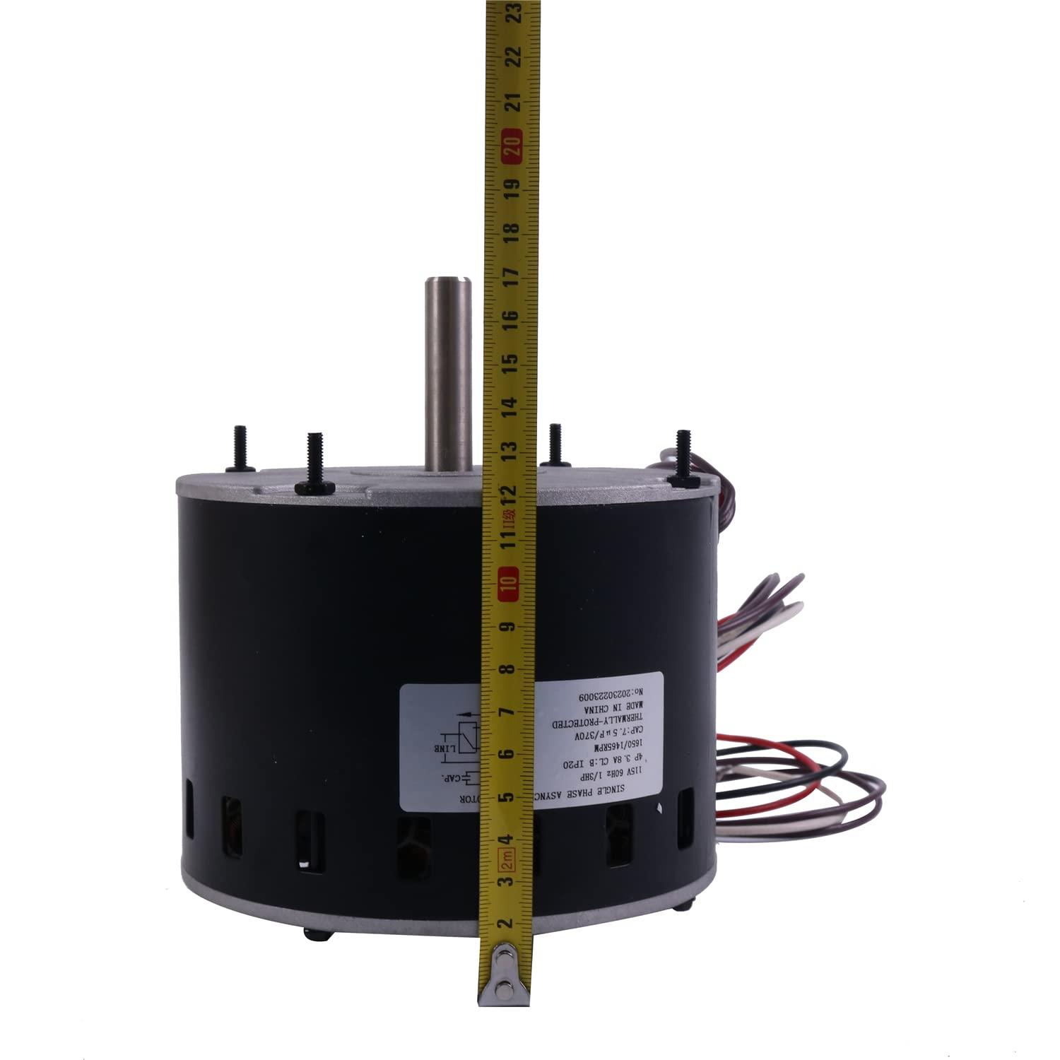 WQSING WQSING Condenser Motor 1468B3239 Compatible with Coleman Mach Air Conditioner Fan Motor 20513 9002 9003 9013 9014 9022 9023 9024 9032 9033 9034 9201 9202 9203 9204 115V 1/3 HP