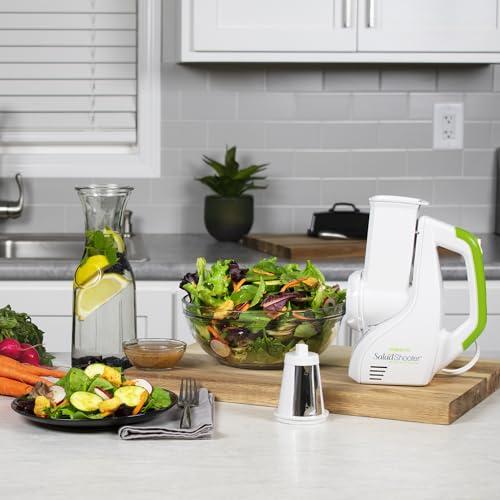 Presto Presto Salad Shooter Electric Slicer/Shredder,White