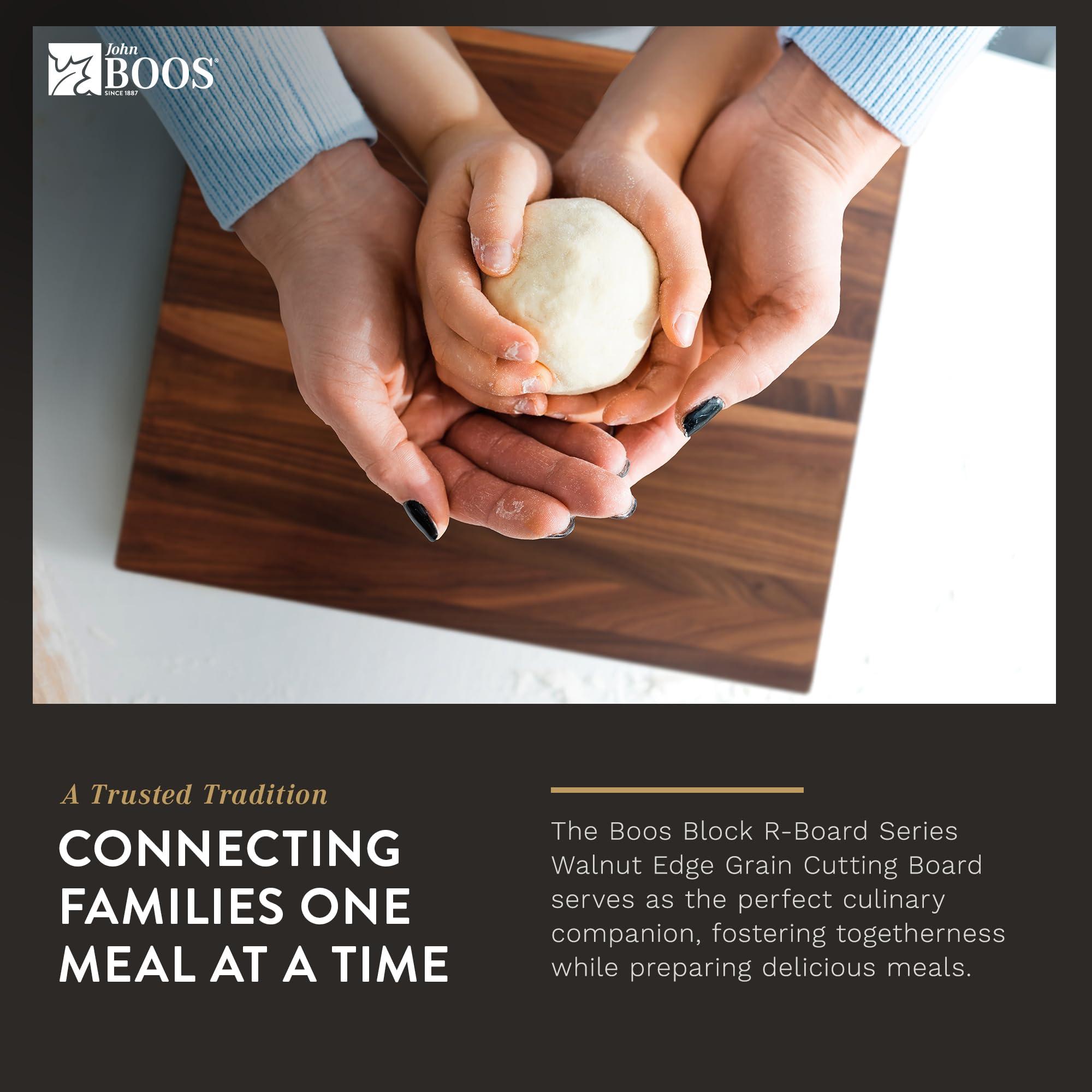 John Boos John Boos Block R-Board Reversible Wood Cutting Board, 24\"x18\"x1.5\", Walnut