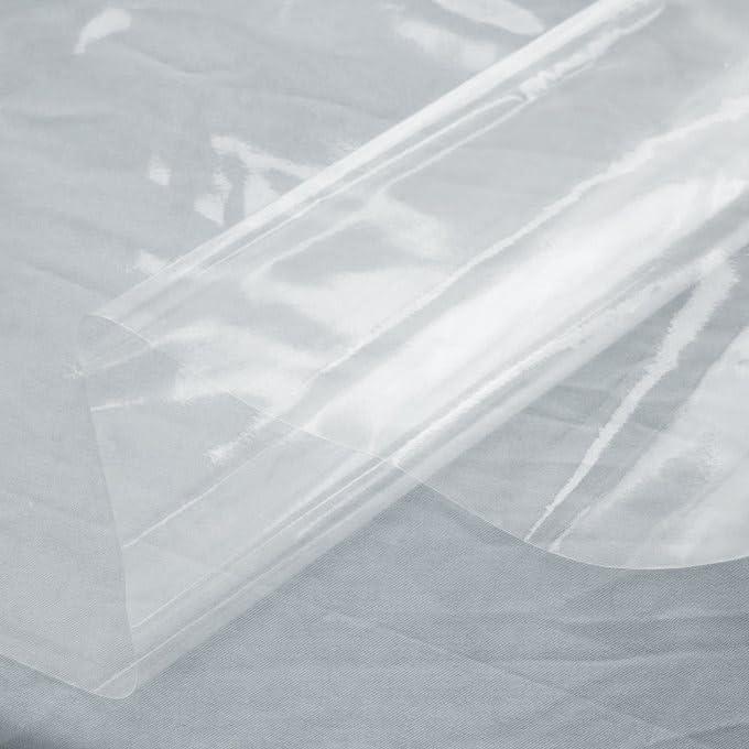 Bed Bath & Beyond Bed Bath & Beyond Premium Transparent Clear Plastic Tablecloth Protector for Dining Room Table 54\" x 54\"