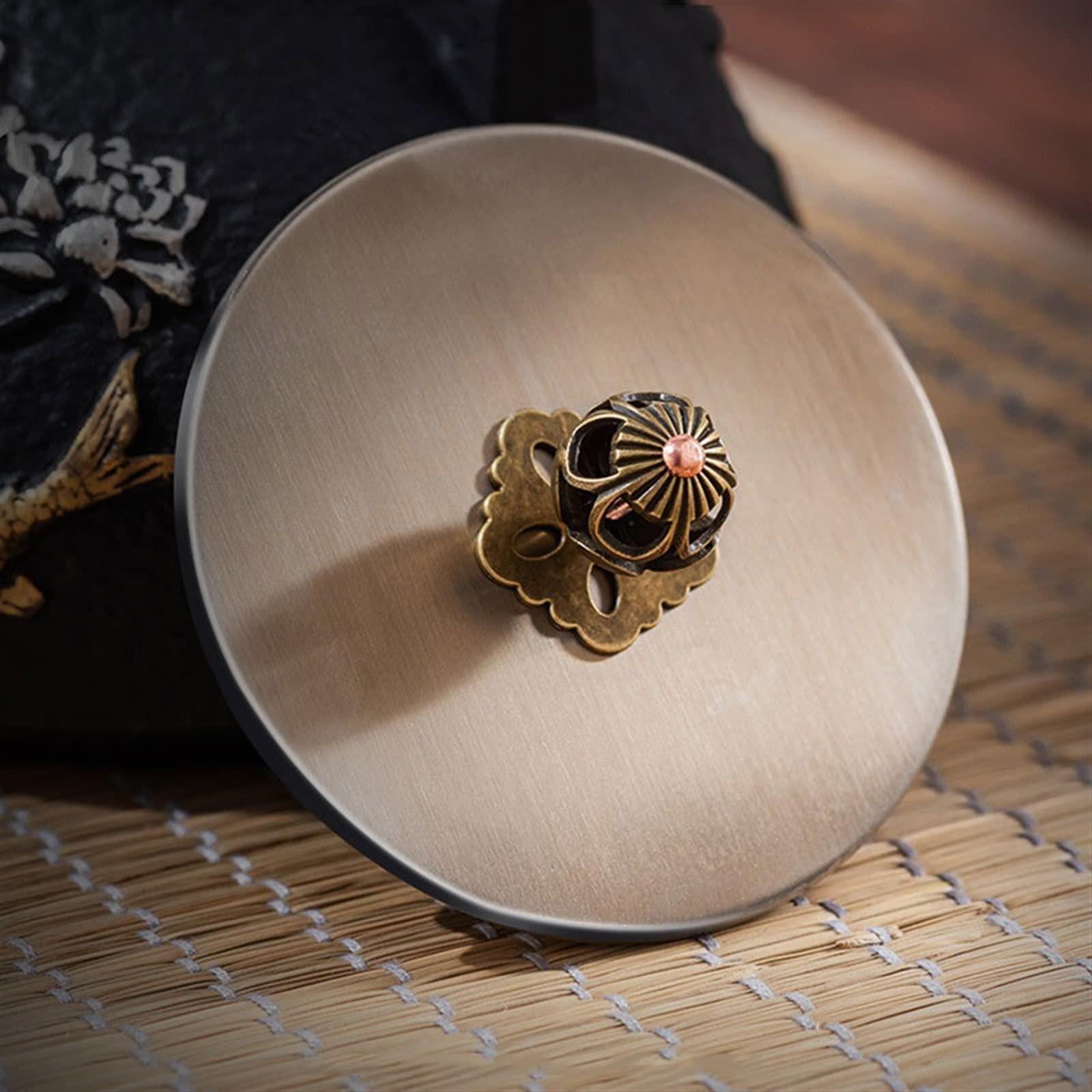 HOMEFC Whistling Kettle Tea Kettle 1L Cast Iron Tea Set Teapot Tea Kettle Household Large Capacity Tea Maker Reheatable Teapot with Handle Teakettle Teapot