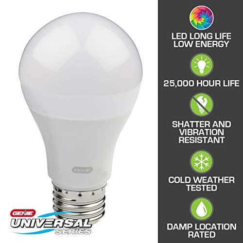 Genie Genie Garage Door Opener LED Light Bulb Model GLEDB2-R, White - 4000K, Radio Frequency Friendly