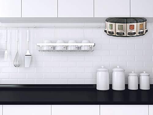 KitchenArt KitchenArt 57010 Select-A-Spice Auto-Measure Carousel Professional Series, Satin