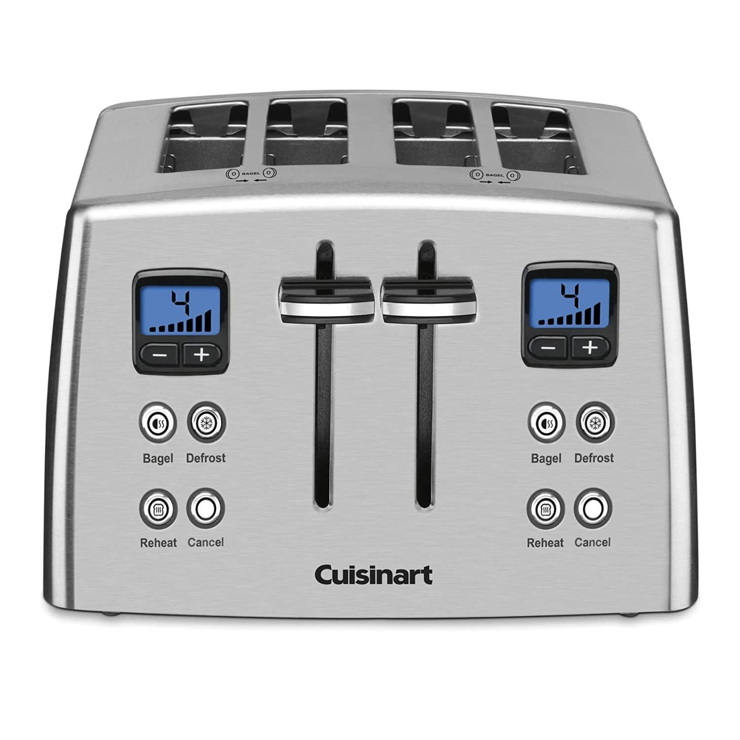 Cuisinart Cuisinart CPT-435P1 4-Slice Countdown Motorized Toaster, Stainless Steel
