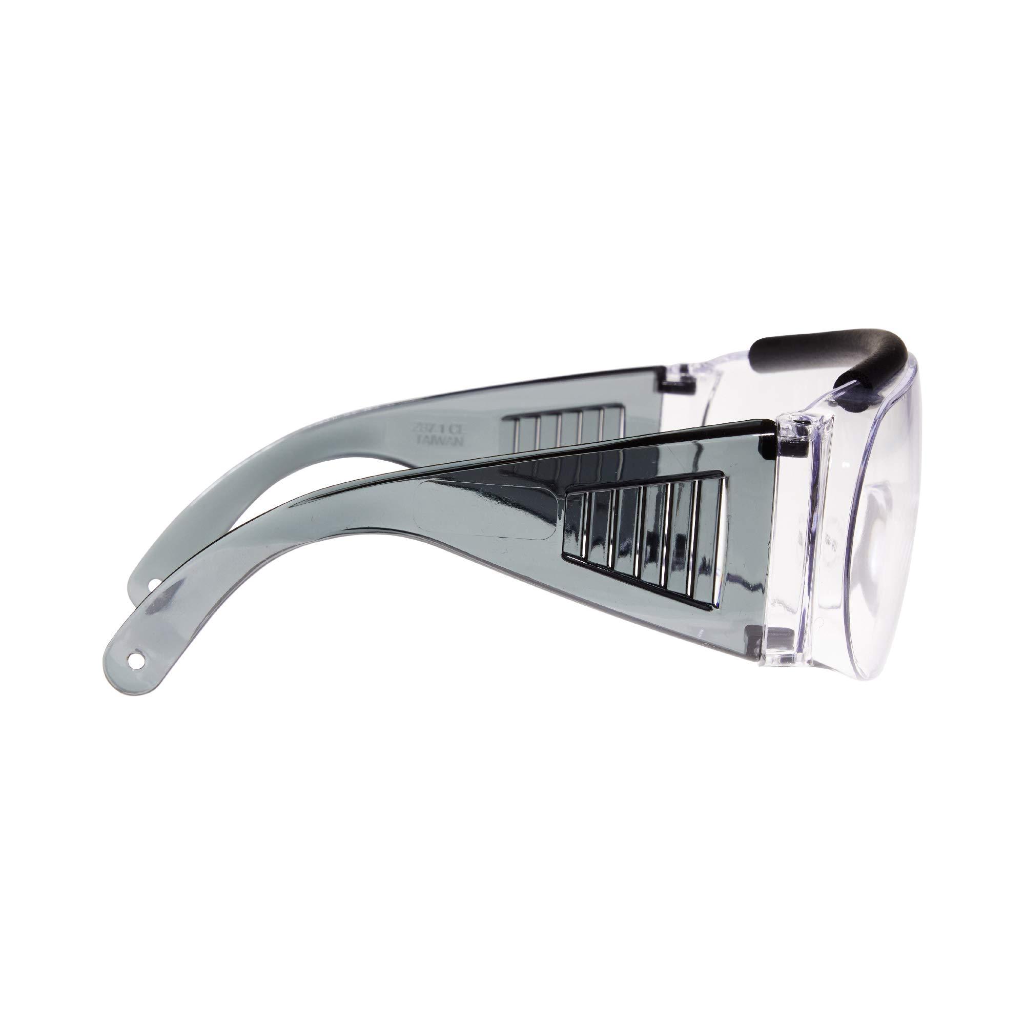 Allen Company Allen Company Safety Glasses - Ballistic Eye Protection for Men and Women - Shooting Accessories that Work with Prescription Glasses - ANSI Z87.1 Impact Resistance - Clear