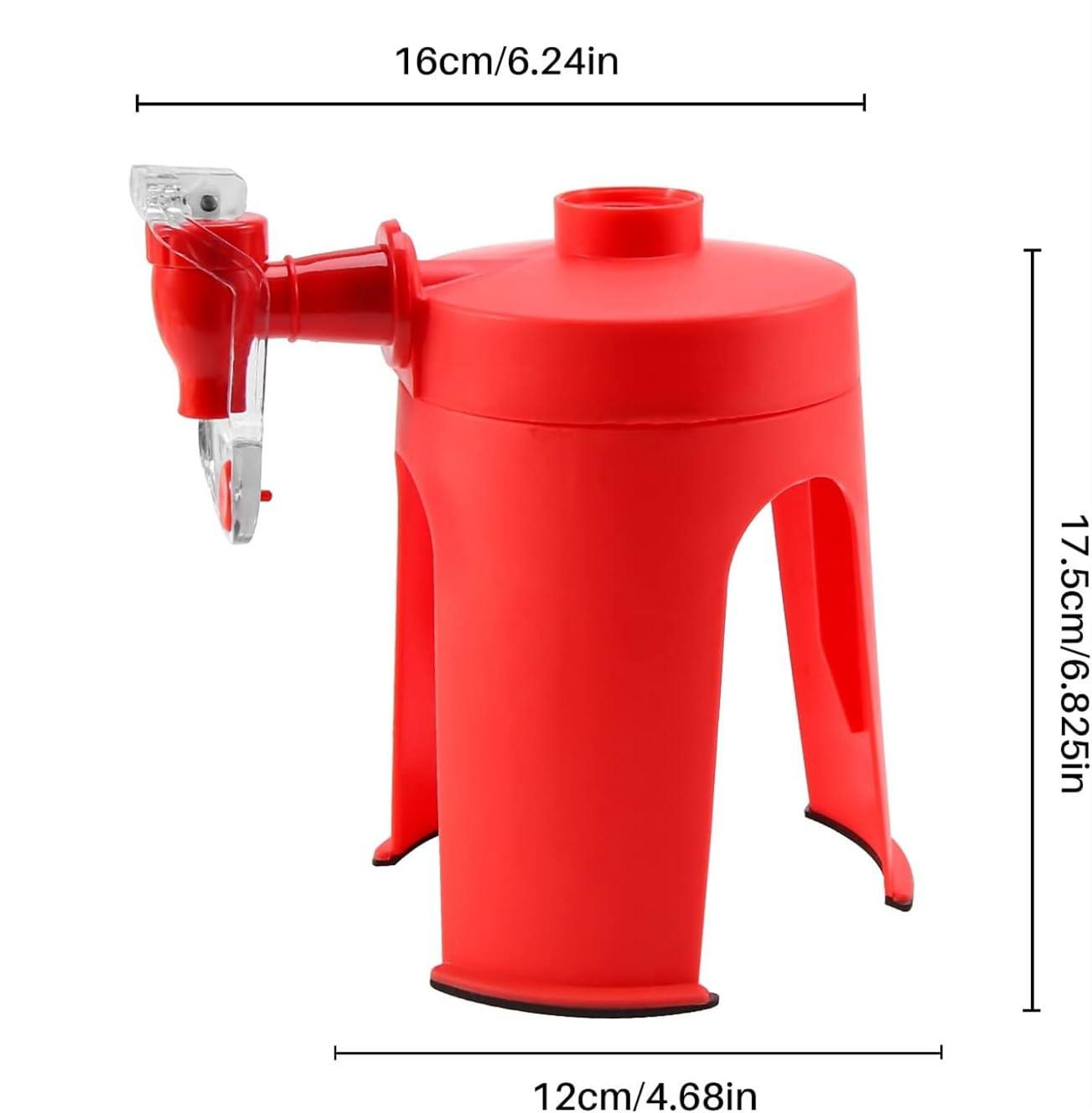 FIRSTONE Soda Dispenser Drinking Water Dispense Machine Coke Bottle Dispenser Party Home Bar Accessory