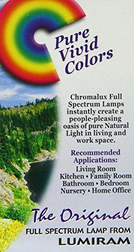 Chromalux Chromalux Standard Clear 3 Way Light Bulb