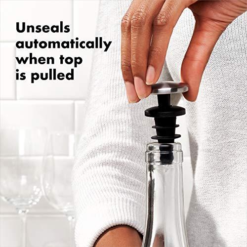 OXO OXO SteeL Expanding Wine Stoppers, 2 Count