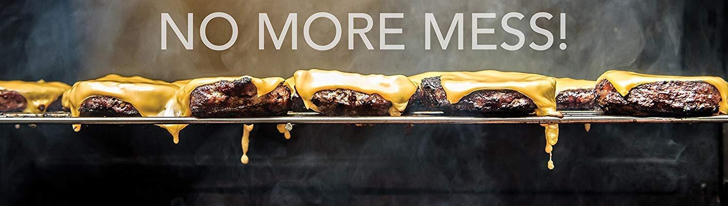 BBQ Butler BBQ Butler Copper Grill Mat - Non-Stick BBQ Grill Mat, Perfect For Roasting, Baking & Oven Sheets - Set of Two