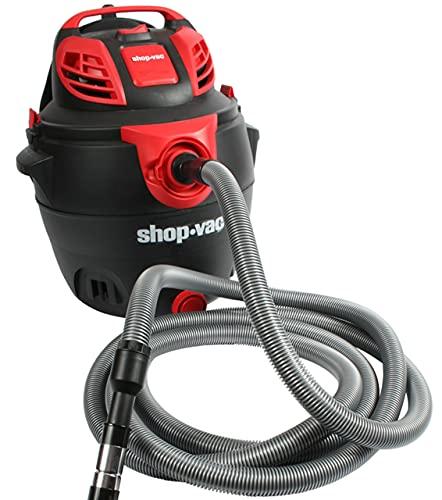 Cen-Tec Systems Cen-Tec Systems 20 Ft. Premium Shop Vacuum Extension Hose with 2 tank adapters and 1.25\" curved end, Silver