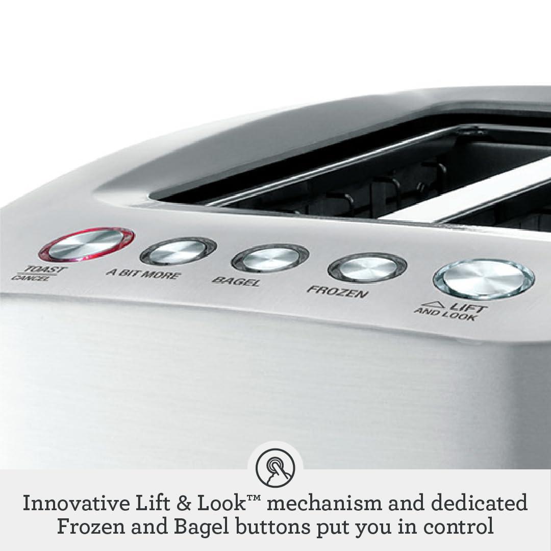 Breville Breville Die-Cast Smart Toaster, 2-Slice, Brushed Stainless Steel