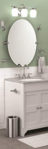 Gatco Gatco 4123 Tavern Toilet Paper Holder, Polished Nickel / Wall Mounted Euro Style Toilet Tissue Holder, Zinc