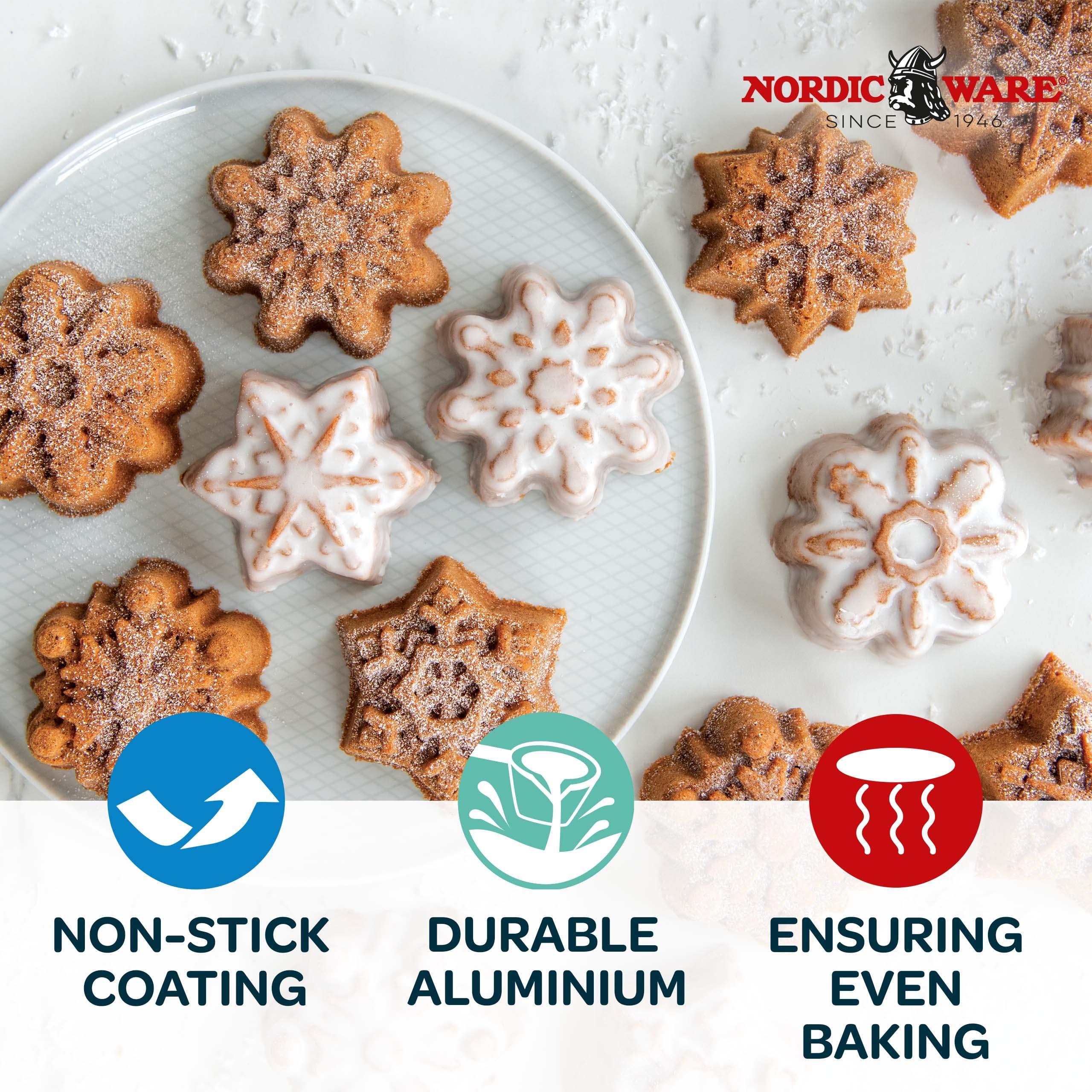 Nordic Ware Nordic Ware Frozen Snowflake Cakelet Pan