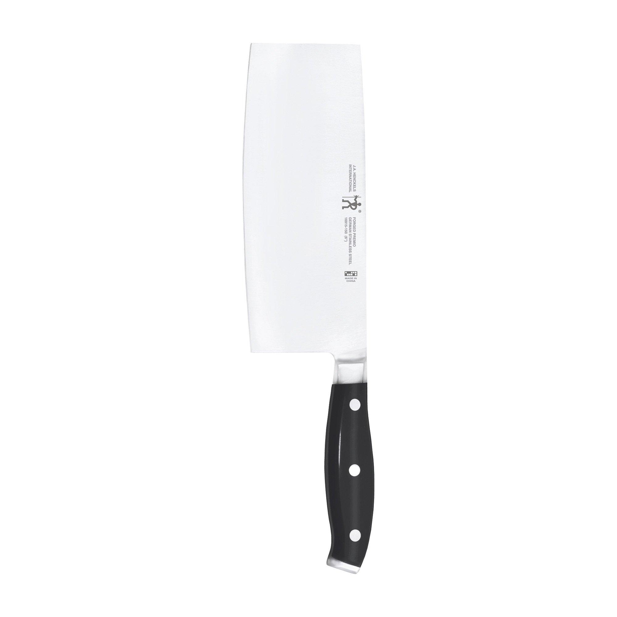 HENCKELS HENCKELS Forged Premio Meat Cleaver, Black, 6-inch