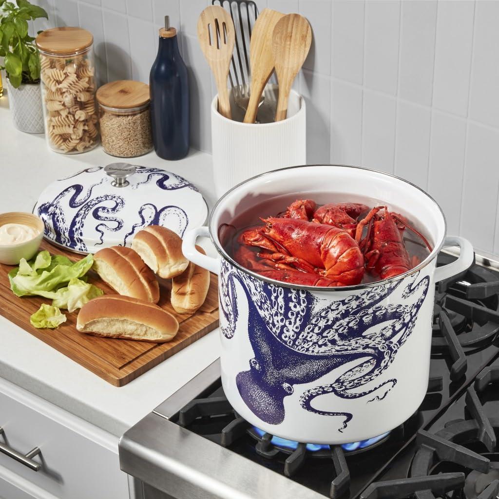 Cuisinart Cuisinart Caskata Lucy 16 Qt. Enamel on Steel Stockpot with Cover