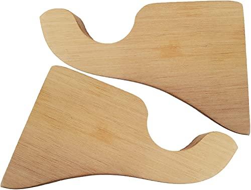 Kirsch Kirsch Wood Trends Classics 3 1/2" Return Bracket for 2" Pole, Unfinished (MPN# 5503EG091)