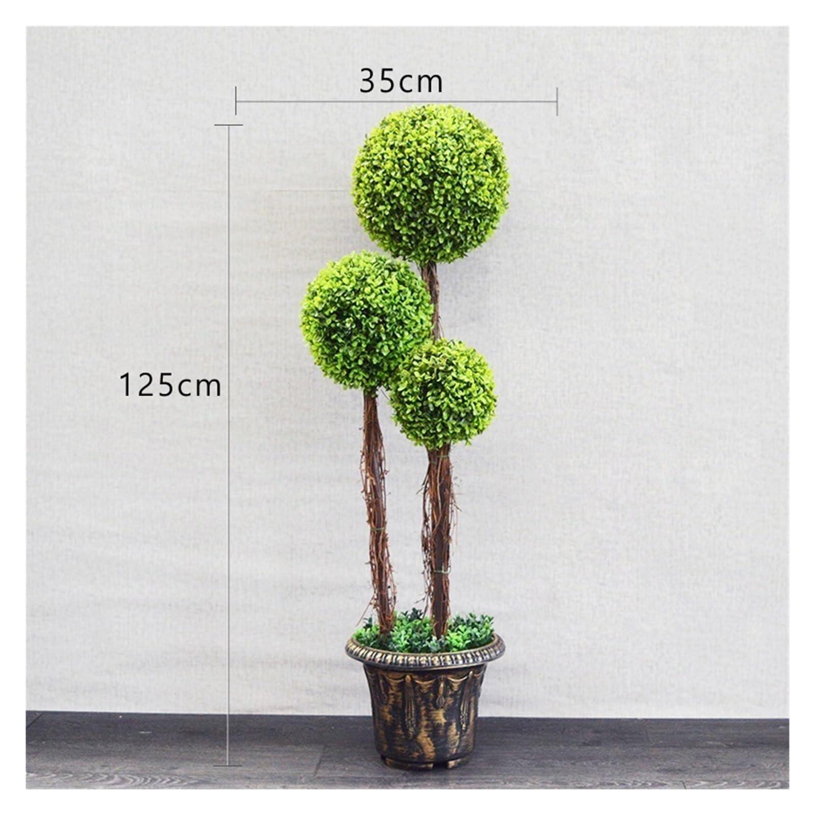 DHAEY Fake Tree Artificial Tree Faux Tree Fake Tree Bonsai Planted Home Hotel Decoration Artificial Tree Green Plant Lifelike