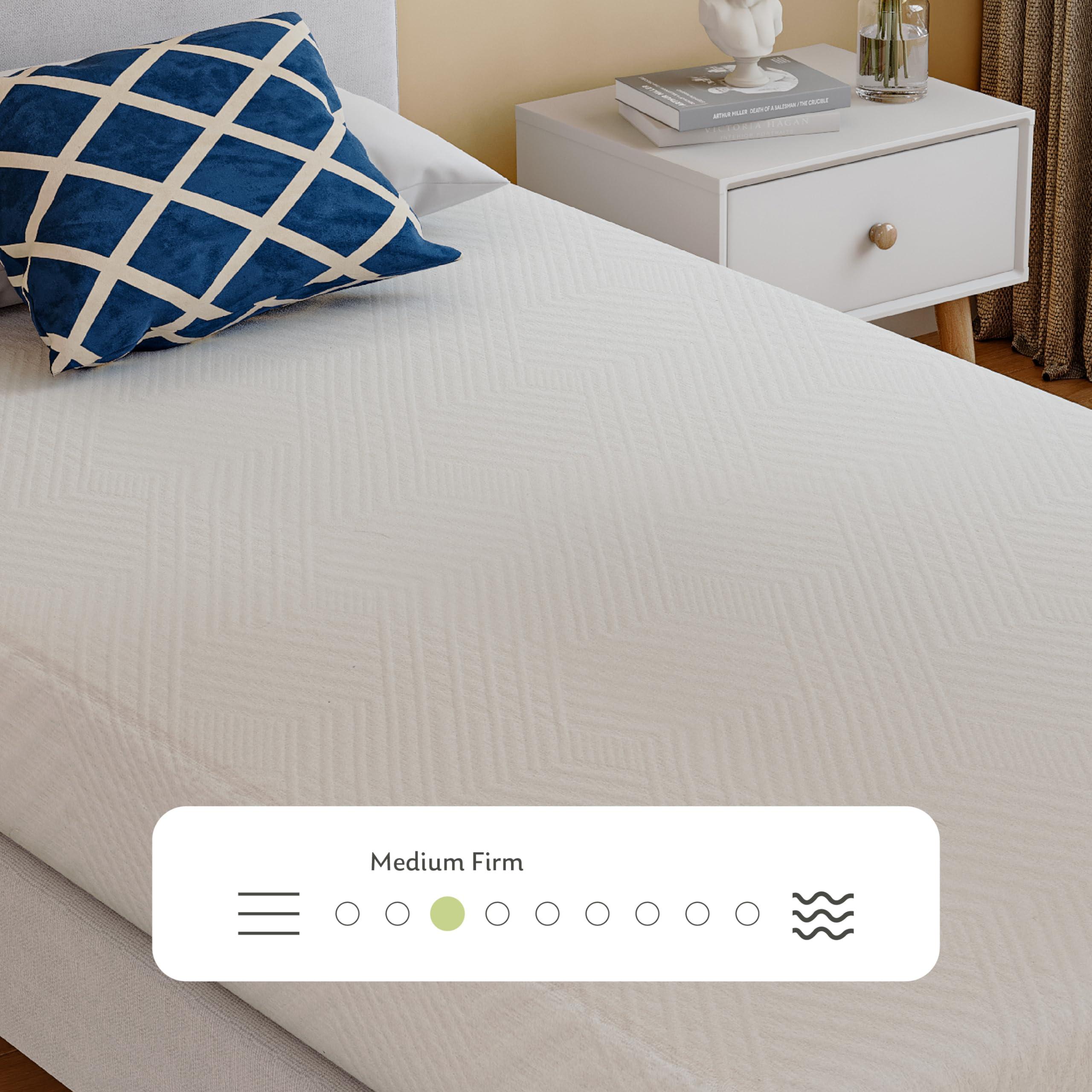 MLILY Twin Mattress in a Box, 8 inch Mattresses for Kids Bed Single Size Daybed Individual Bunk, Memory Foam Medium Firm