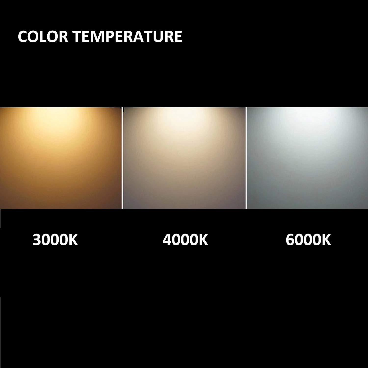 HMINLED HMINLED 4FT T8 T10 T12 LED Tube Light Bulbs 48\" G13 18W 6000K Cool White AC85-265V Fluorescent Replacement Dual-end Powered Ballast Bypass Milky Cover