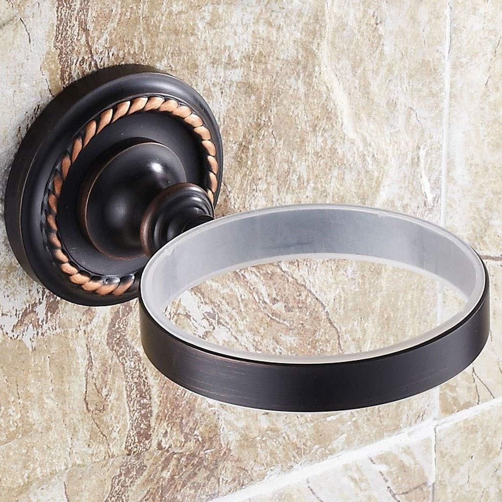 SPOUR Toilet Brush Holder Retro Creative Toilet Brush Brass Carving Toilet Brush Scrub Cleaning Brush Household Set Toilet Brushes,Toilet Brush with Holder