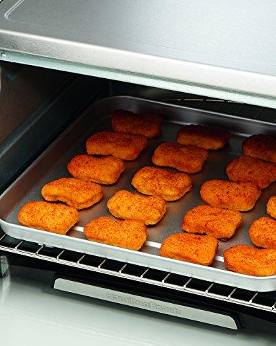 Hamilton Beach Hamilton Beach Countertop Toaster Oven, 6-Slices, Includes Bake Pan and Broil Rack, Black (31330D)