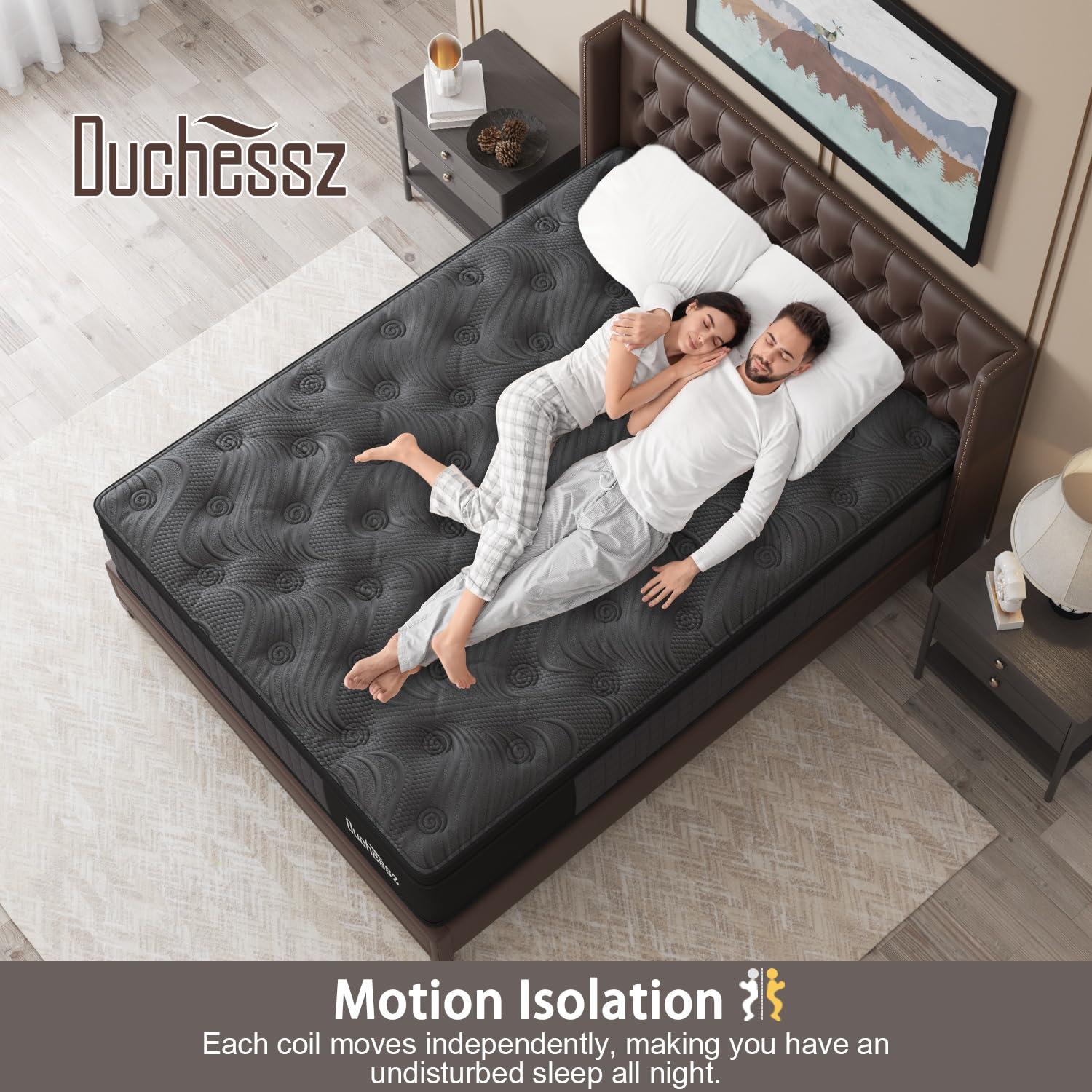 Duchessz Duchessz Hybrid Mattress Black with Gel Memory Foam