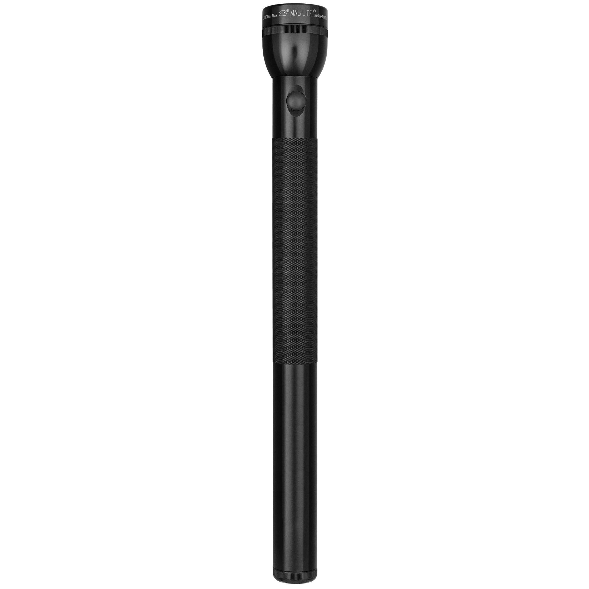 MagLite Maglite Heavy-Duty Incandescent 6-Cell D Flashlight, Black - S6D016